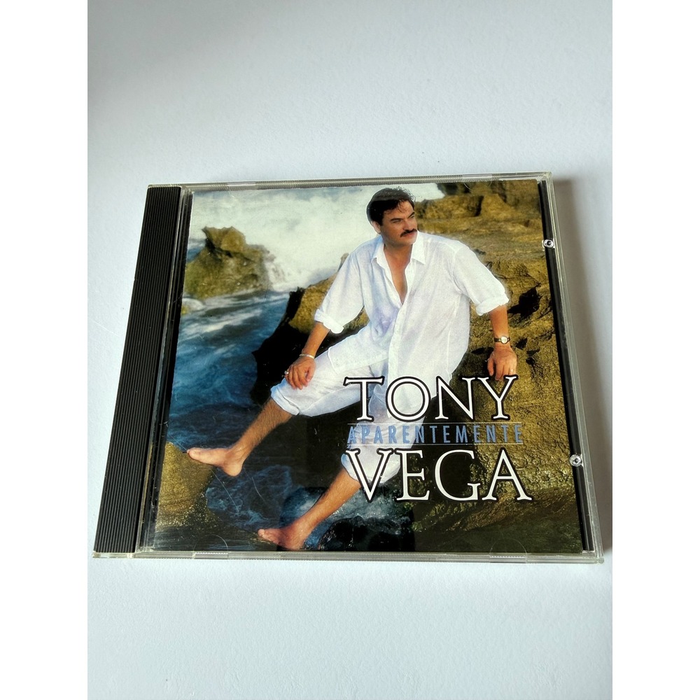 Tony Vega Aparentemente CD 1992 Salsa Latin RMM Sony Tropical CDZ-80915